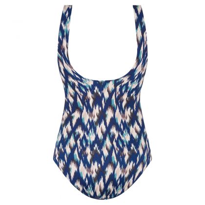 Tweka Swimsuit soft cup V-neck grijs 42 -