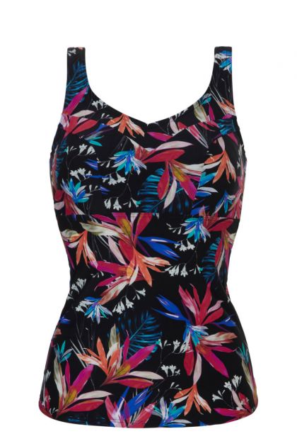 Tweka Tankini Modern Flower zwart 40 -