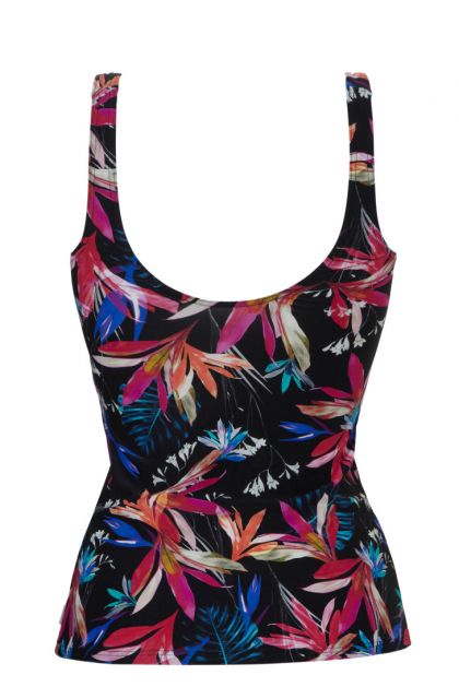 Tweka Tankini Modern Flower zwart 40 -