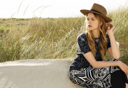 Vamp Beachdress HM zwart S -