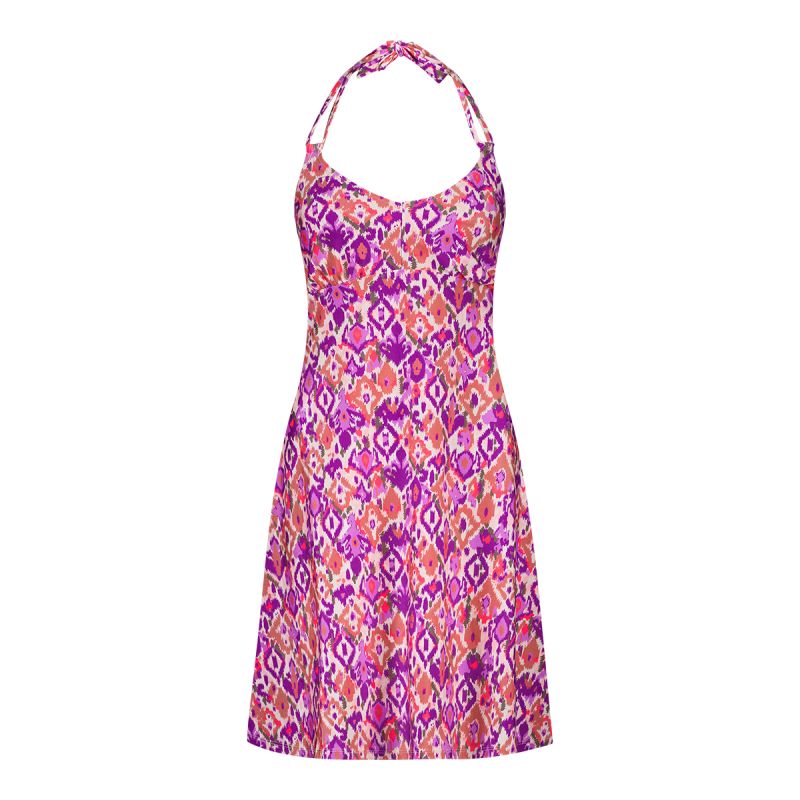 Wow Beach dress halter fuchsia S -