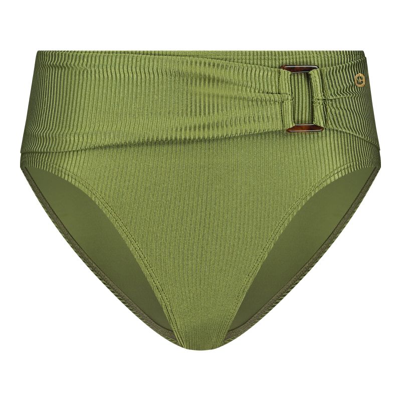 Wow Bikini bottom belted groen 42 -