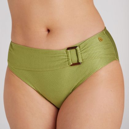 Wow Bikini bottom belted groen 42 -