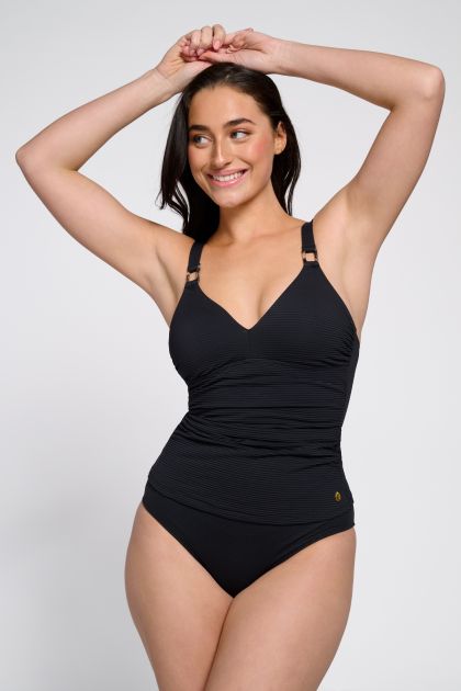 Wow Bikini Bottom midi Black zwart 44 -