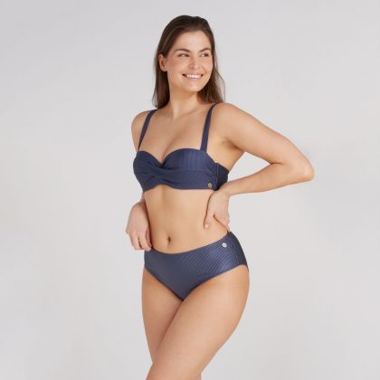 Wow Bikini bottom midi blauw 44 -