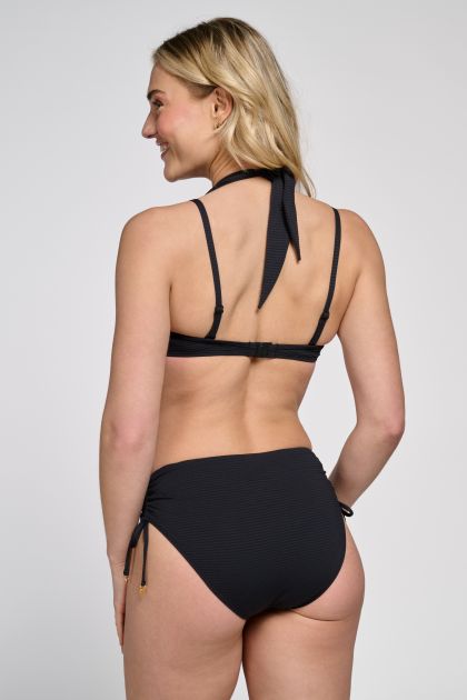 Wow Bikini bottom midi bow Black zwart 44 -