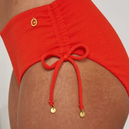Wow Bikini bottom midi bow rood 40 -