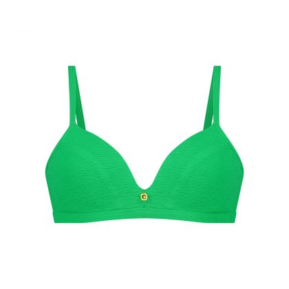Wow Bikini top triangle padded wired groen 40 C