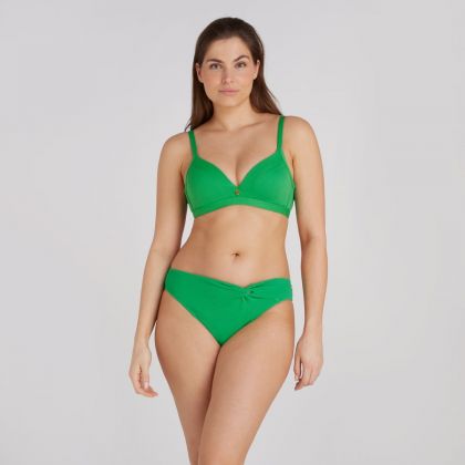 Wow Bikini top triangle padded wired groen 40 C