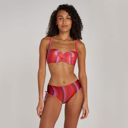 Wow Bikini top twisted padded wired fuchsia 42 F