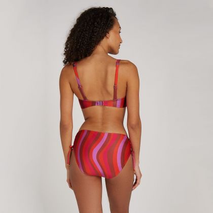 Wow Bikini top twisted padded wired fuchsia 42 F