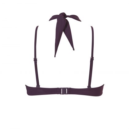 Wow Multiway bikini top warm purple 40 D