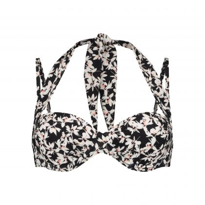 Wow Multiway bikini top zwart 40 F
