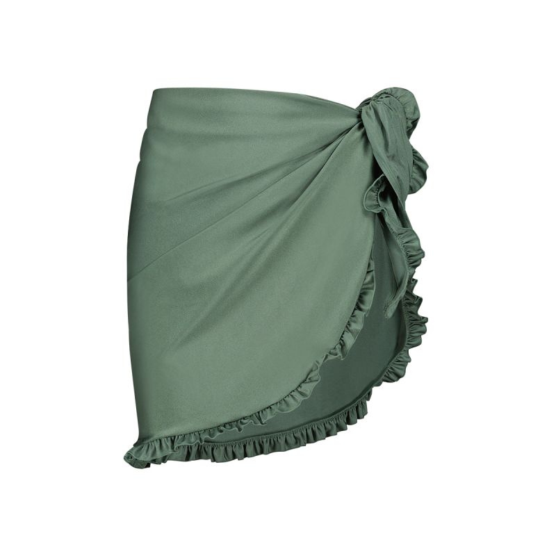 Wow Pareo skirt groen M -