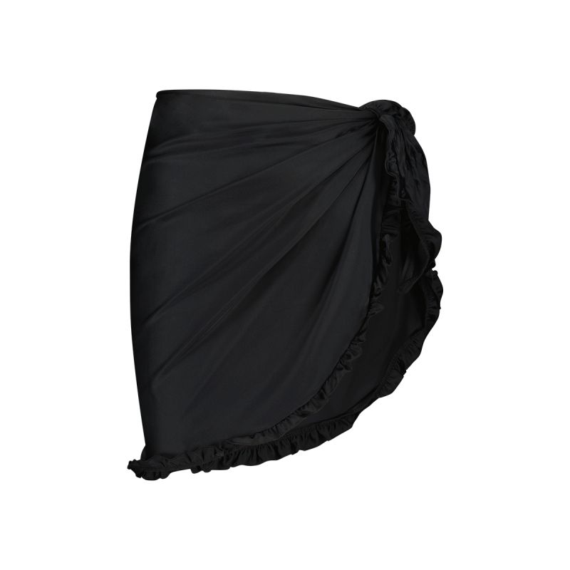 Wow Pareo skirt zwart S -