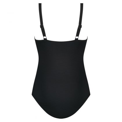 Wow Swimsuit Buckle padded zwart 48 -