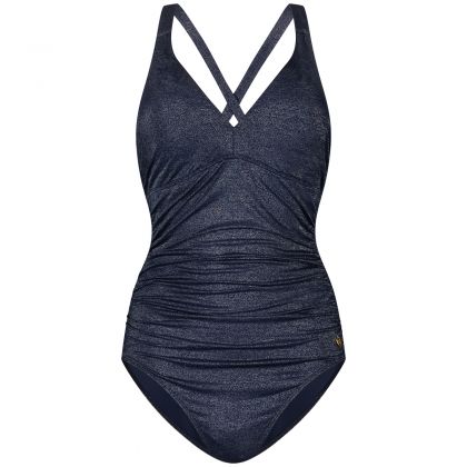 Wow Swimsuit padded blauw 42 -