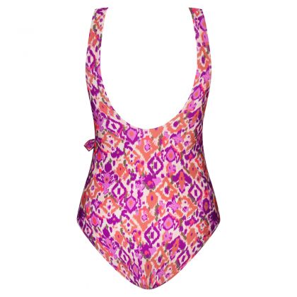 Wow Swimsuit V-neck padded fuchsia 42 -