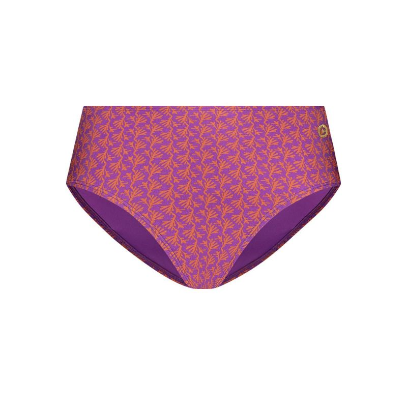 Wow Tankini bottom midi paars 46 -