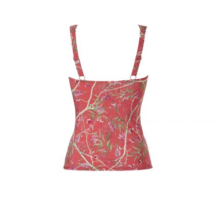 Wow Tankini top flower garden 38 -