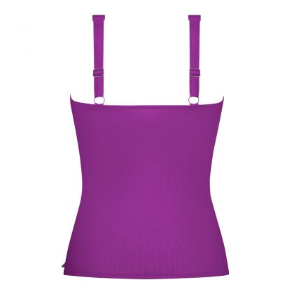 Wow Tankini top twisted padded paars 46 -