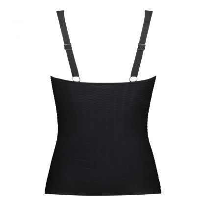 Wow Tankini top twisted padded zwart 38 -