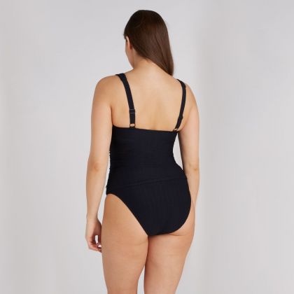 Wow Tankini top twisted padded zwart 38 -