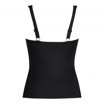 Wow Tankini top twisted padded zwart 44 -