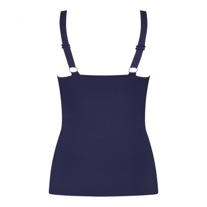 Wow Tankini top V-neck padded ink blue blauw 40 -