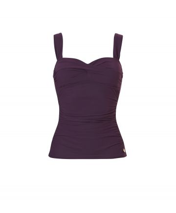 Wow Tankini top warm purple 38 -