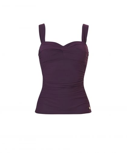 Wow Tankini top warm purple 38 -