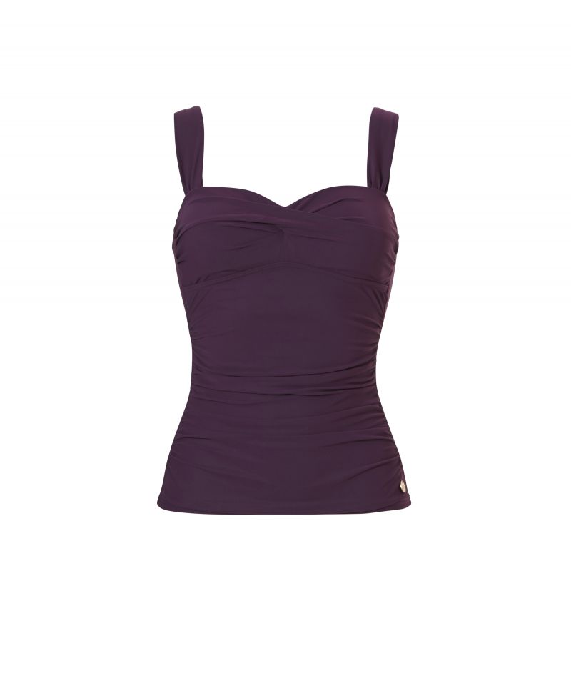 Wow Tankini top warm purple 38 -