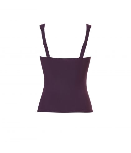 Wow Tankini top warm purple 38 -