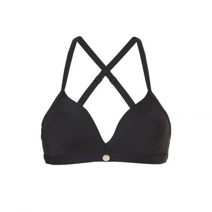 Wow Triangle bikini top zwart 36 A