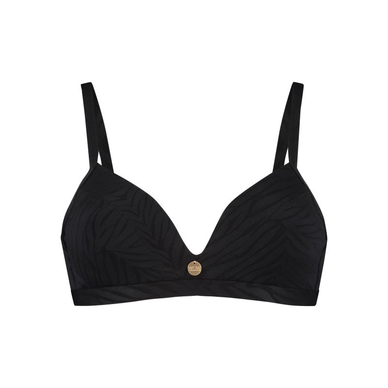 Wow Triangle bikini top zwart 38 B