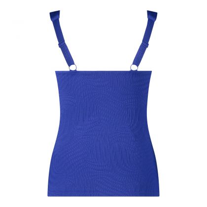 Wow Twisted tankini top blauw 44 -