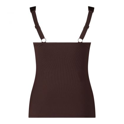 Wow Twisted tankini top bruin 42 -