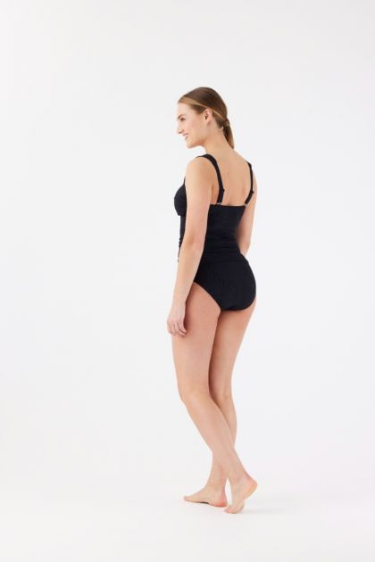 Wow Twisted Tankini Top zwart 46 -